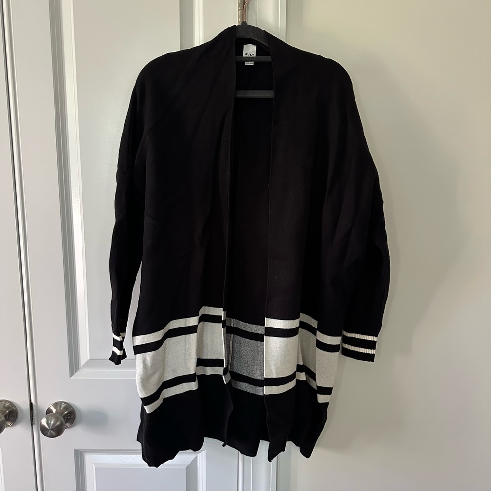 Black and White Women's Cardigan